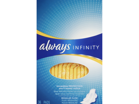 Always Infinity Regular w  Wings (6-36 ea) (jit) Hot on Sale