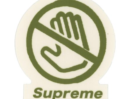 Supreme Warning Sticker on Sale