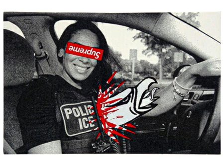 Supreme ANTIHERO Ice Sticker Fashion