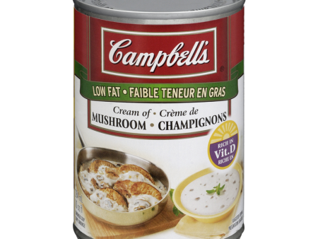 Campbell s Soup Cream Of Mushroom Low Fat (24-284 mL) (jit) Fashion