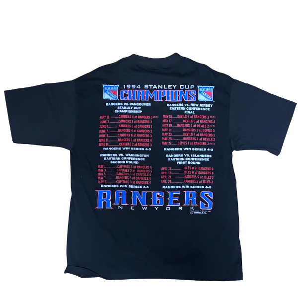 Vintage New York Rangers Tee - XL Hot on Sale