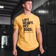 Lift Heavy. Pet Dogs. - Tee Sale