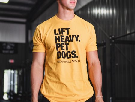 Lift Heavy. Pet Dogs. - Tee Sale