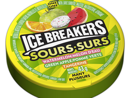 Ice Breakers Mint Sours Assorted Fruit (6-43 g) (jit) Online Sale