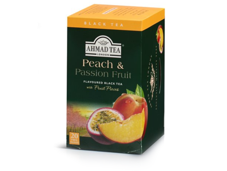 Ahmad Tea Flavoured Black Tea Peach & Passion Fruit ( 6-20 ea) (jit) Cheap