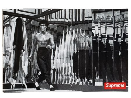 Supreme Bruce Lee Mirrors Sticker Fashion