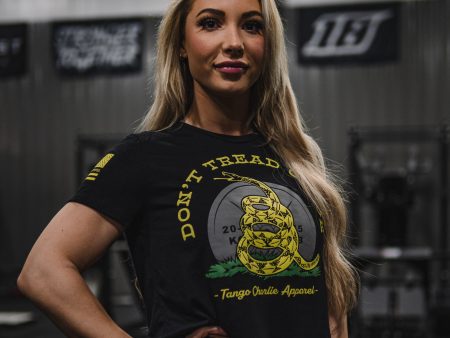 Don t Tread on Me - Women s Crop Tee Sale