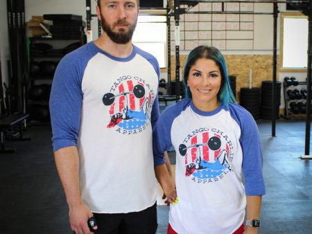 Americana  - Unisex 3 4 Sleeve on Sale