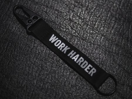 Work Harder - Keychain Cheap