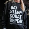 Eat Sleep Squat Repeat - Crewneck Supply