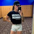 “Muscle Mommy” - Women’s Crop tee Online