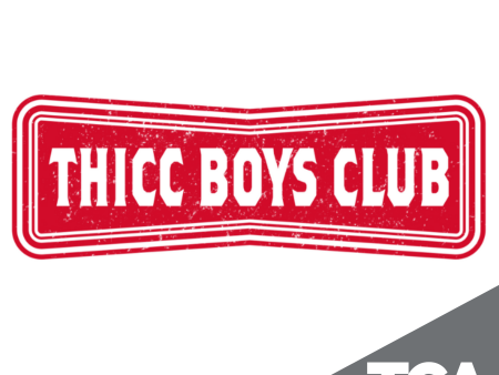 Thicc Boys Club  - Sticker Sale