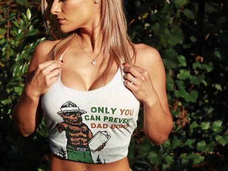 Only You Can Prevent Dad Bods  - Women s Racerback Tank Supply