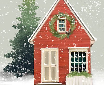 FEN409 - Home for Christmas - 12x16 Supply