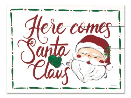 FEN822PAL - Here Comes Santa Claus - 16x12 Online Sale