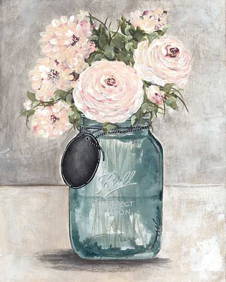 NOR256 - Pink Ranunculus Still Life - 12x16 For Sale