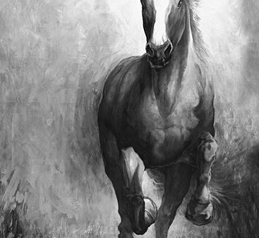 WL184 - Galloping Horse  - 12x18 Supply