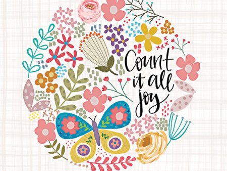 LAR523 - Count It All Joy - 12x12 Hot on Sale