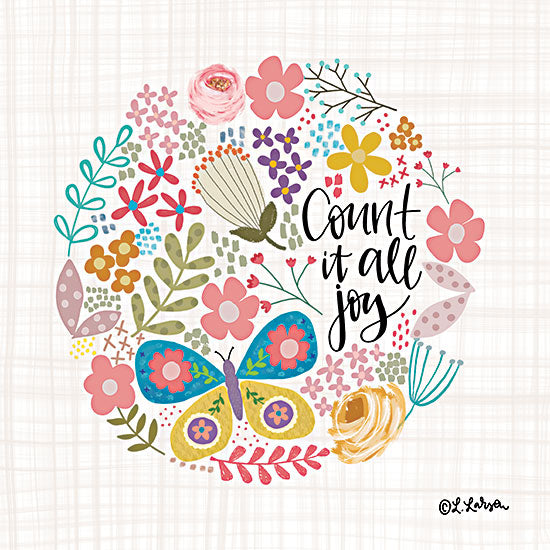 LAR523 - Count It All Joy - 12x12 Hot on Sale