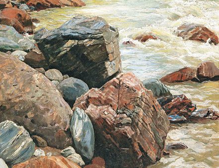 SDS1148 - River Rocks - 12x16 Online Hot Sale