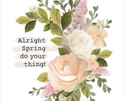 FEN874 - Alright Spring Do Your Thing - 12x16 Cheap