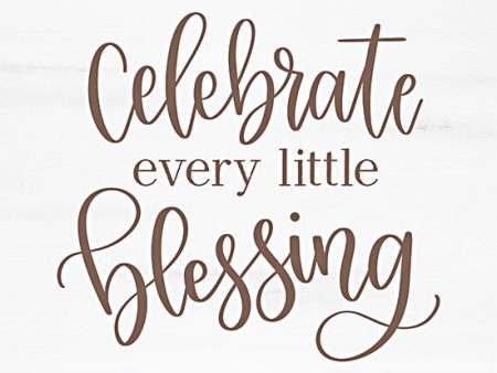 DUST1027 - Celebrate Every Little Blessing - 12x12 Cheap