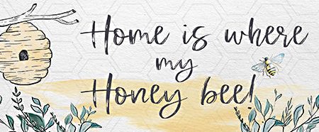 BOY610A - Home Is Where My Honey Bee   - 36x12 For Sale